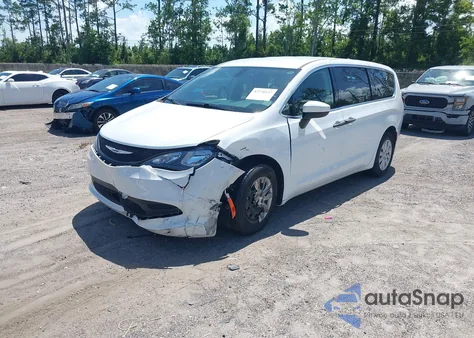 2021 Chrysler Voyager L из США, поврежденный, VIN 2C4RC1AG3MR568559
